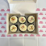 Vegan & Gluten Free Choc Cupcakes - 6 Box