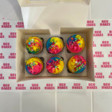 Rainbow Cupcakes - 6 Box