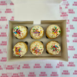 Vanilla Cupcakes - 6 Box