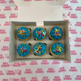 Bright Blue Cupcakes - 6 Box