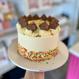 The Rolo Sprinkle Cake