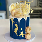 Navy & Gold