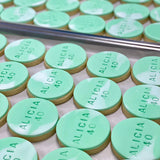 Fondant Stamped Sugar Cookies