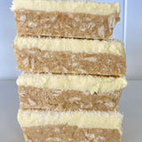 Lemon & Coconut Slice - 1/2 Slab