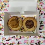 Biscoff & Nutella Cookie Pies