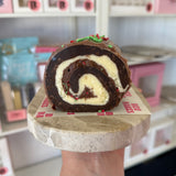 Brownie Christmas Yule - 1/2 Slab