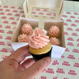 Baby Pink Cupcakes - 6 Box