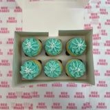 Baby Blue Cupcakes - 6 Box