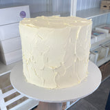 White Textured Cake