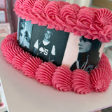 Justin Bieber Heart Cake