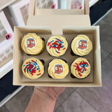 Roosters Cupcakes - 6 Box