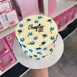 Piped Floral Cake