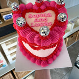The Heart Vintage Cake