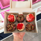 6 x Valentine's Cupcakes