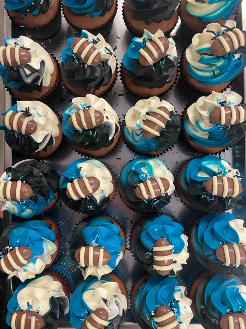 Footy Cupcakes