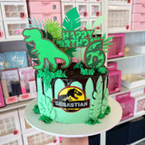 Jurassic Park Cake