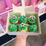 Soccer Cupcakes - 6 Box
