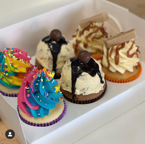 The Mixed Cupcake Pack - 6 Box - WED & THUR ONLY